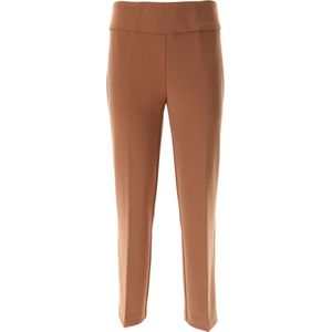 Joseph Ribkoff, Dames, Broeken, Bruin, Maat: 2XL
