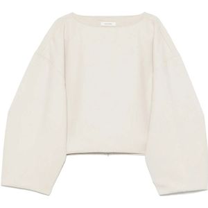 Entire Studios, Dames, Tops, Beige, Maat: XS Wol,