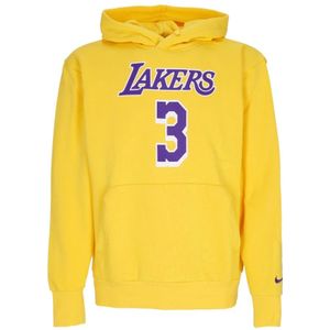 Nike, Heren, Sweatshirts & Hoodies, Geel, Maat: XL Fleece,