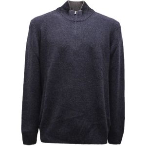 Gran Sasso, Heren, Truien, Blauw, Maat: 2XL Wol,