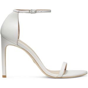 Stuart Weitzman, Dames, Schoenen, Wit, Maat: 41 EU Leer,