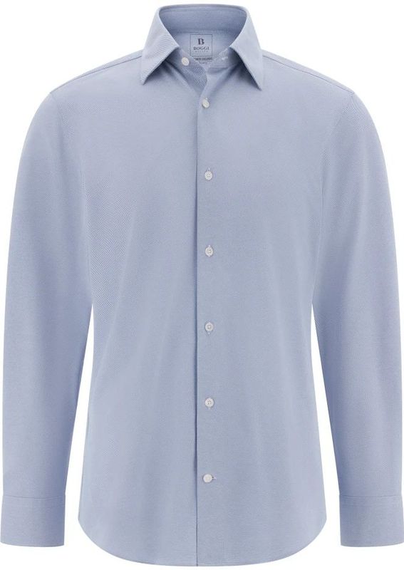 Boggi Milano - Poloshirt - Blauw - Japans Jersey - Heren