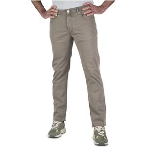 Jacob Cohën, Heren, Jeans, Grijs, Maat: W31 Katoen,