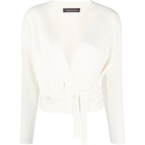 Lorena Antoniazzi, Dames, Truien, Wit, Maat: XL Kasjmier,