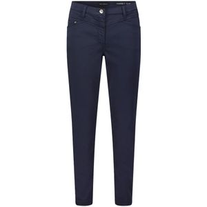 Capri Broeken - Effen - Slimfit - Katoen - 7/8 Lengte - Mid Waist