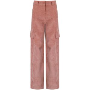 Essentiel Antwerp, Dames, Broeken, Roze, Maat: XS Corduroy,