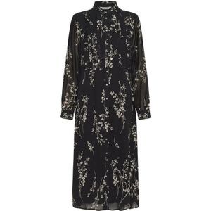 Part Two, Dames, Jurken, Veelkleurig, Maat: S