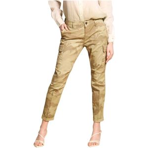 Mason's, Dames, Broeken, Veelkleurig, Maat: 2XS Katoen,