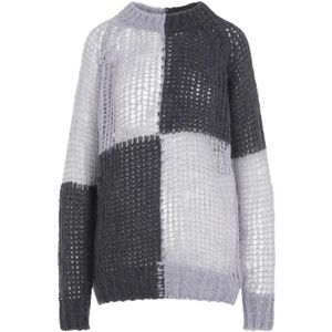 Acne Studios, Dames, Truien, Veelkleurig, Maat: S Wol,