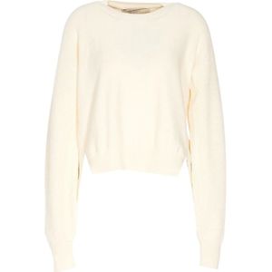 Stella McCartney, Dames, Sweatshirts & Hoodies, Beige, Maat: 2XS Katoen,