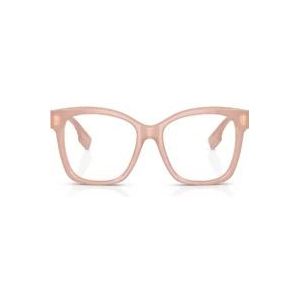Burberry Quilted Square Oversized Glasses , Pink , Dames , Maat: 51 MM