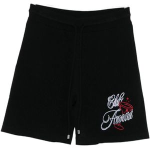 Amiri, Heren, Korte broeken, Zwart, Maat: L Viscose,