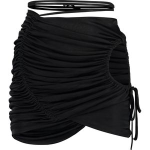 Andrea Adamo, Dames, Rokken, Zwart, Maat: S Viscose,