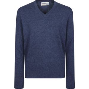 Ballantyne, Heren, Truien, Blauw, Maat: M Denim,