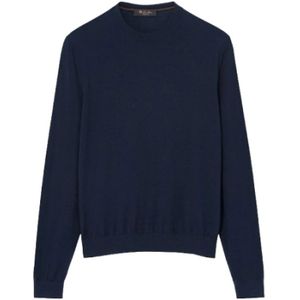 Loro Piana, Heren, Truien, Blauw, Maat: XL Zijde,