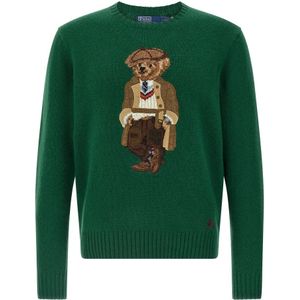 Polo Ralph Lauren - Pullover - Groen - 710978308001 - Wol