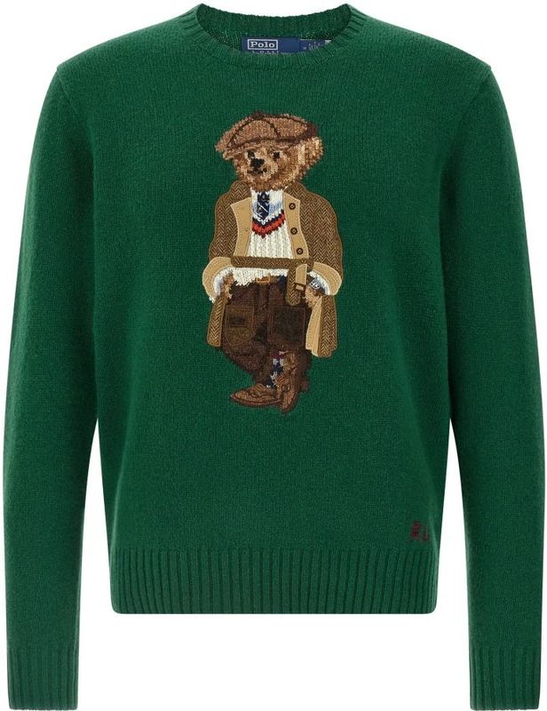 Polo Ralph Lauren - Pullover - Groen - 710978308001 - Wol