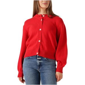 Des Petits Hauts, Dames, Truien, Rood, Maat: XS