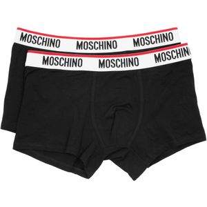 Moschino, Heren, Ondergoed, Zwart, Maat: XS Katoen,