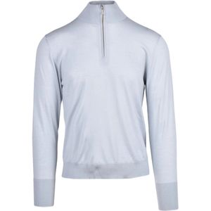 Eleventy, Heren, Truien, Blauw, Maat: S Wol,