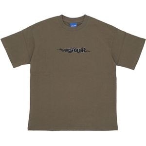 Usual, Heren, Tops, Groen, Maat: S Katoen,