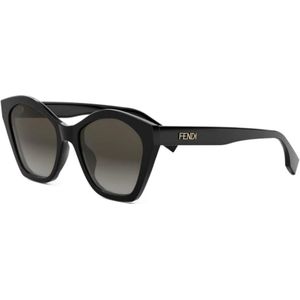 Fendi, unisex, Accessoires, Zwart, Maat: 54 MM