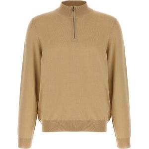 Hugo, Heren, Truien, Beige, Maat: L Wol,