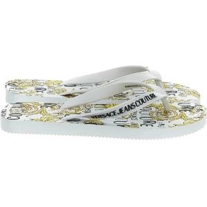 Versace Jeans Couture, Dames, Schoenen, Wit, Maat: 35 EU