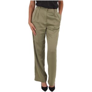 Guess, Dames, Broeken, Groen, Maat: XL Satijn,