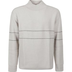 Emporio Armani, Heren, Truien, Grijs, Maat: L