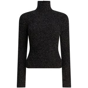 Max Mara, Dames, Truien, Zwart, Maat: S Wol,