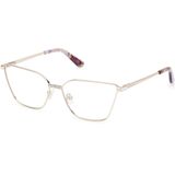 Guess - Cat-Eye Bril - Grijs - Unisex - 57 mm