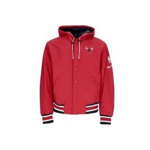 Nike City Edition Full Snap Jacket Chibul , Red , Heren , Maat: XL