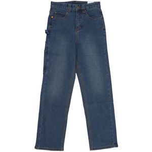 Cat, Heren, Jeans, Blauw, Maat: W28 Katoen,