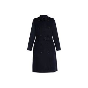 Burberry Cashmere trenchcoat , Blue , Dames , Maat: 4XS