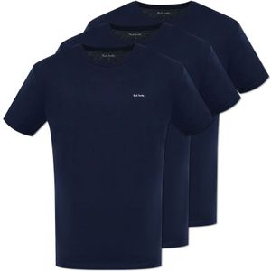 Paul Smith, Heren, Tops, Blauw, Maat: S Katoen,