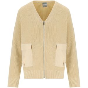 Max Mara, Dames, Truien, Beige, Maat: S Katoen,
