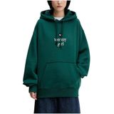Tommy Jeans, Dames, Sweatshirts & Hoodies, Groen, Maat: XS Fleece,