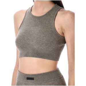 Fear Of God, Dames, Tops, Grijs, Maat: M Nylon,