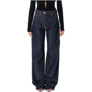 Versace, Dames, Jeans, Blauw, Maat: W26 Denim,