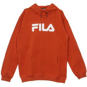 Fila, Heren, Sweatshirts & Hoodies, Bruin, Maat: XS Katoen,