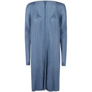 Issey Miyake, Dames, Truien, Blauw, Maat: L