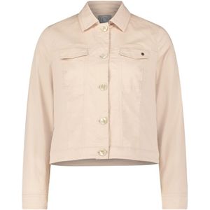 Betty & Co, Dames, Jassen, Beige, Maat: 3XL Denim,