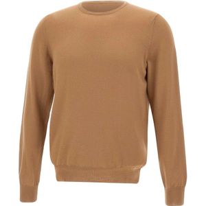 Gran Sasso, Heren, Truien, Bruin, Maat: 2XL Wol,