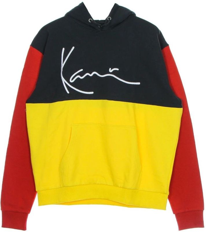 Karl Kani - Blok Teddy Hoodie - Veelkleurig - Heren - Katoen