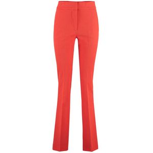 Genny, Dames, Broeken, Rood, Maat: XS Wol,