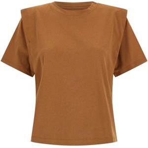Isabel Marant, Dames, Tops, Bruin, Maat: M Katoen,