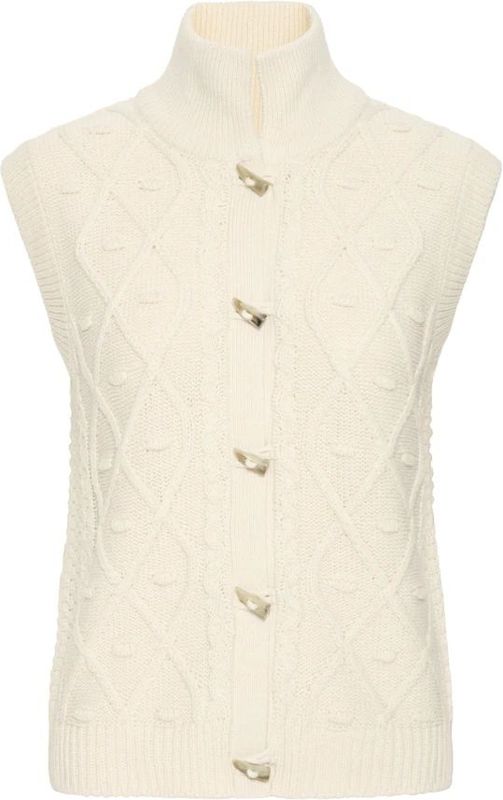 Ichi, Dames, Truien, Beige, Maat: L