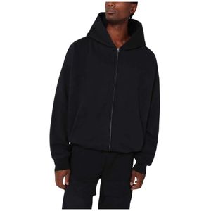 Entire Studios, Heren, Sweatshirts & Hoodies, Zwart, Maat: L Katoen,