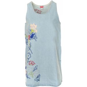 Kenzo, Dames, Tops, Blauw, Maat: L Denim,